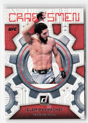 #ad ISLAM MAKHACHEV #3 2022 PANINI DONRUSS UFC CRAFTSMEN $1.75