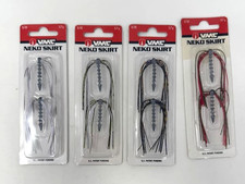 VMC ' NEKO SKIRT ' 3/32 OZ ' LOT OF 4 PACKS ' FOR USE AT ALL TEMPERATURES