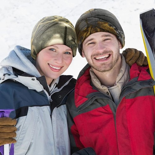 Taktische Militär Totenkopf Mütze Winter Fleece Wärmer Beanie Mütze für Männer Jagd Ski - Bild 12 von 32