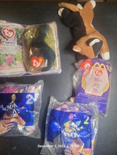 Lot Of Mixed Vintage McDonald's Beanie Babies. See Pics.