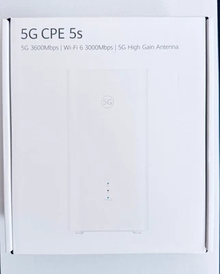 Huawei Brovi H153-381 5G CPE 5S Router - WiFi 6 - 3,0 GB/s - 5G bis zu 3,6 GB/s