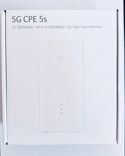 Huawei Brovi H153-381 5G CPE 5S Router - WiFi 6 - 3,0 GB/s - 5G bis zu 3,6 GB/s