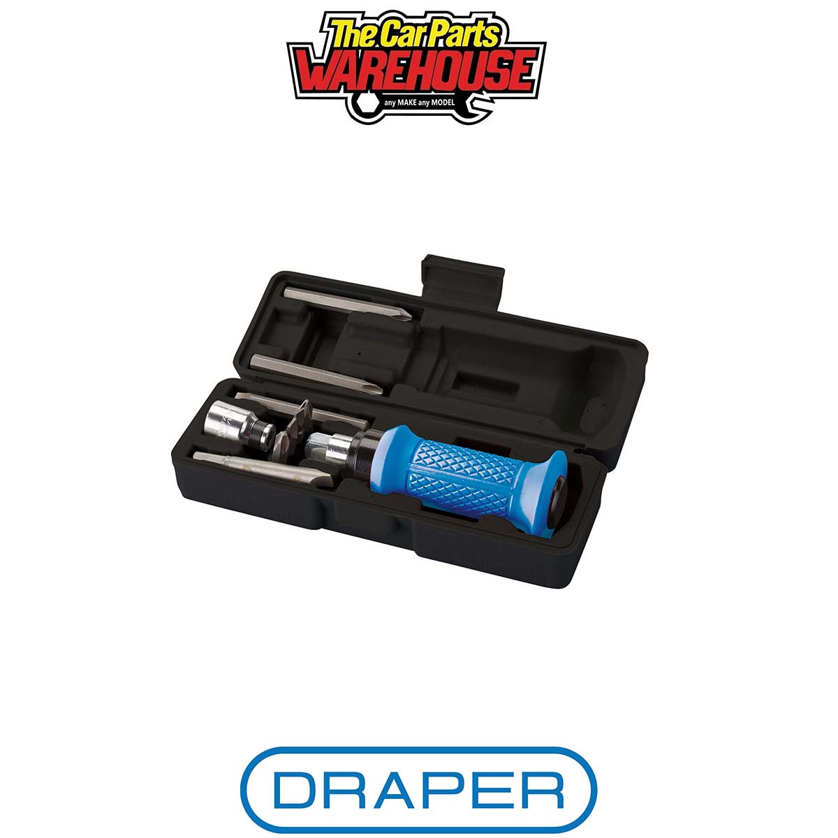 Draper 27837 Impact Screwdriver Set 1/2"" Sq Dr 162mm (10 Piece) - Image 8
