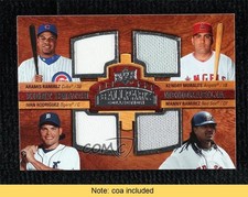 2008 Ballpark Collection Aramis Ramirez Kendrys Morales Ivan Rodriguez Manny 2k3
