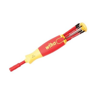 1PC Wiha Tools 28393 7-Piece Insulated SlimLine Ultra-Driver Blade Set Slot
