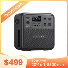 BLUETTI AC180T 1800W 1433Wh Portable Power Station Swappable Two Batteries