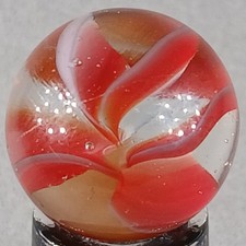 Vintage Vitro Hybrid Cat's Eye Marble .61 Inches Near-Mint Condition