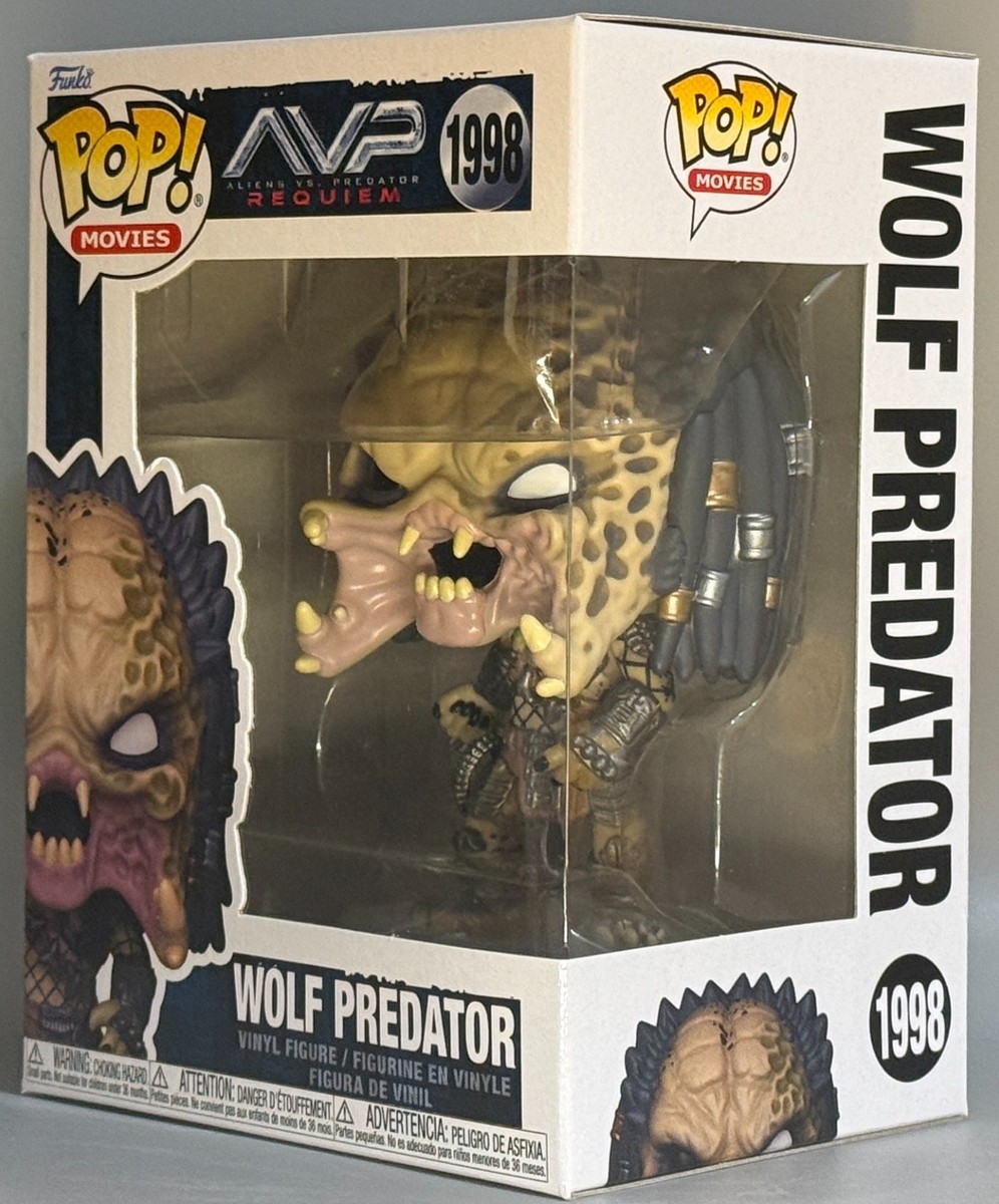 Funko Pop! Aliens vs. Predator Wolf Predator #1998 | eBay