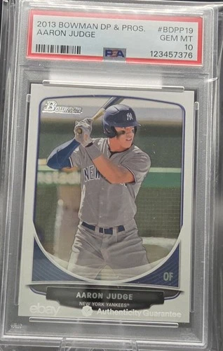 2013 Bowman DP & Pros. Aaron Judge #BDPP19 PSA 10 GEM MT