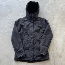 The North Face Women  s Jacket Down 550 Dry Vent Puffer Long Parka Hooded Black S