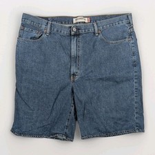 Levi's 550 Jean Relaxed Fit Denim Shorts Mens Size 42 Blue Medium Wash Iconic