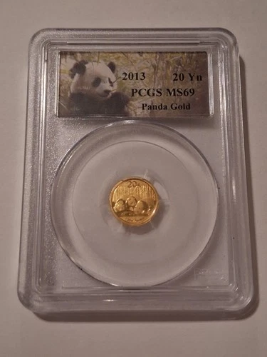 Photo of a 2013 Chinese Gold Panda 1/20 oz from an eBay listing that sold on Jul 8, 2026