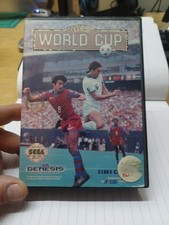 Tecmo World Cup Sega Genesis, 1992 - Tested- No Manual