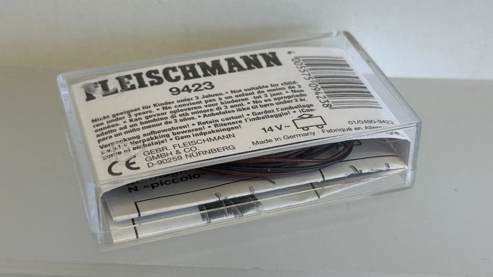 Fleischmann 9423 N Gauge Flat Electric Switch Point Motor - Image 1 of 1