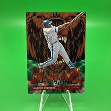2022 Panini Donruss - Unleashed Vladimir Guerrero #UL-15 Green #8/25. B2