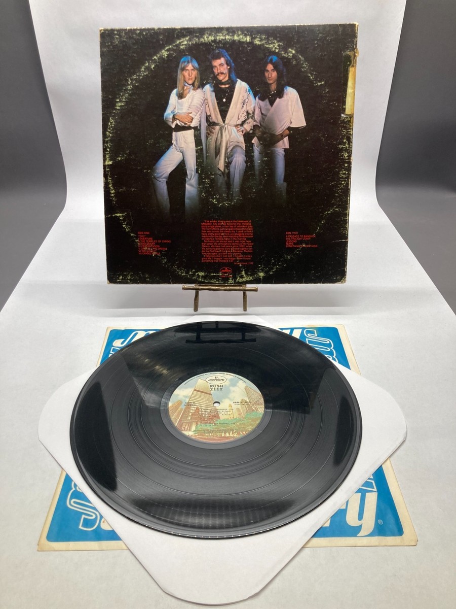 Rush 2112 Vintage Vinyl LP 1976 Mercury Record SRM-1-1079 | eBay