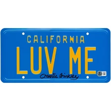 Christie Brinkley Autographed Signed Vacation License Plate Beckett Witness