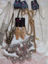 Paparazzi Jewelry Lot 7 Pieces, With And Without Tags