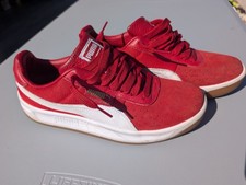 Puma California Red White Sneakers Men s Size...