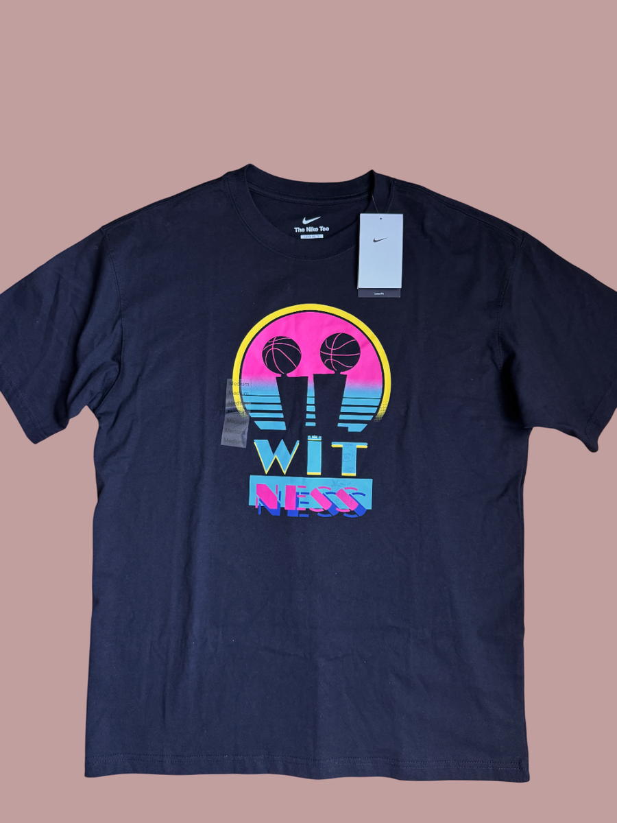 Nike LeBron Miami Twice Max90 Basketball T-Shirt Men's Sz M / L
