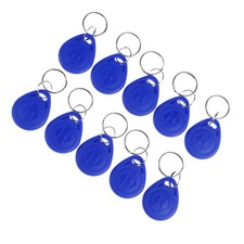 10 Pcs Keychains 125KHZ RFID Proximity ID Card Token Tags Key Fobs ID Card Tags