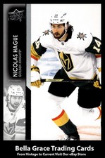 2021-22 Upper Deck Nicolas Hague #181 Vegas Golden Knights NHL Hockey