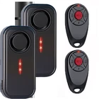 113dB Bike Alarm Wireless Vibration Motion Sensor Waterproof Motorcycle Alarm