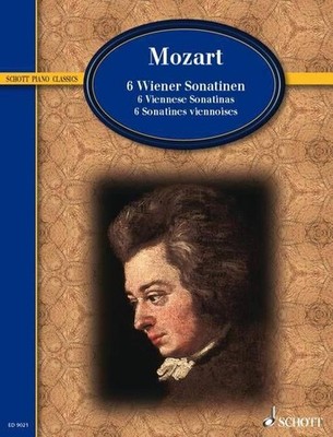 6 Viennese Sonatinas: Piano Solo by Wolfgang Ama Mozart (English) Paperback Book