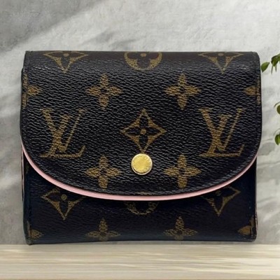 Louis Vuitton Monogram Ariane Geldbörse Rose Ballerine M62037