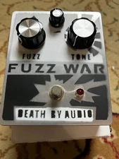 Death by Audio Fuzz War Guitar Effects Pedal Pre-owned