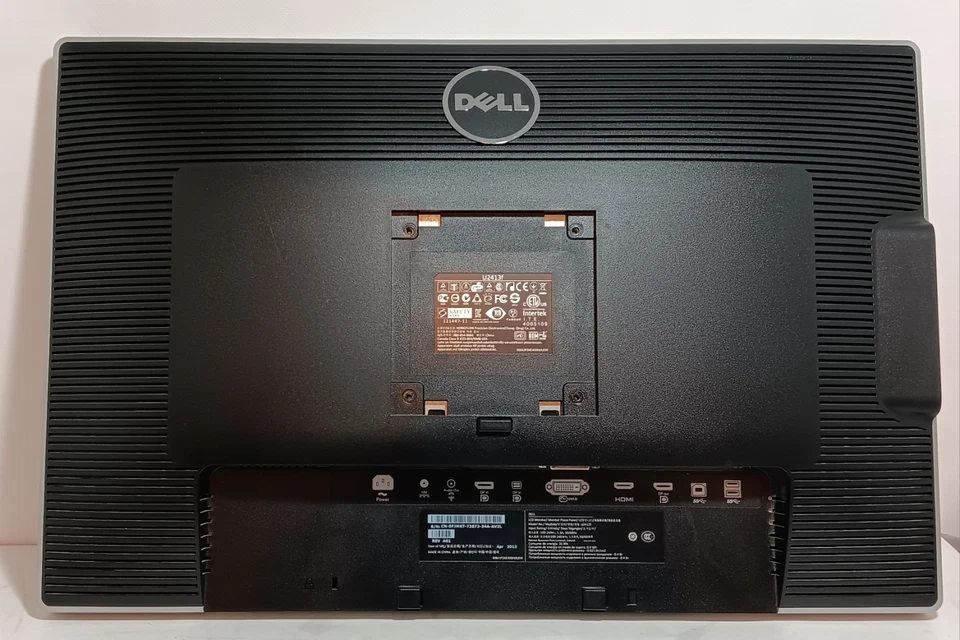 Dell UltraSharp U2413F 24" 1920x1200 IPS LED LCD Monitor DP HDMI DVI *GRADE A* - Image 3 of 4