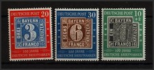Germany-Bizon. * MH Yvert 76/78. 1949. Complete series. MAGNIFICENT. Yvert 2013