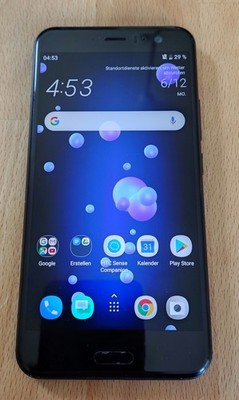 HTC U11 64 GB Smartphone Schwarz Dual SIM kein Simlock 4GB Ram