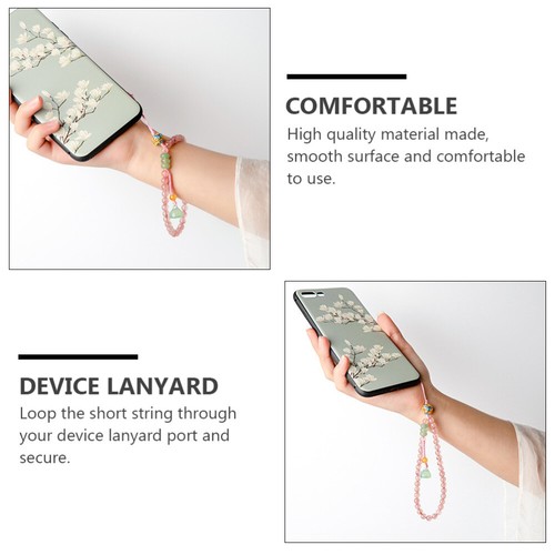 Phone Strap Name Tag Holder Car Key Purse Pendant Hanging Pendants Decor - Zdjęcie 10 z 12