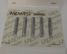 DENTSPLY Midwest Diamond Burs FG 850KR Taper Rnd ModKR Dia 018 Fine 5pack 471184
