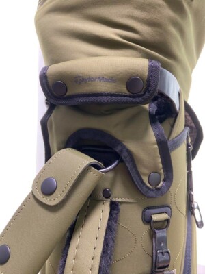 TaylorMade UNITED ARROWS Quilting Golf Stand Bag Olive New