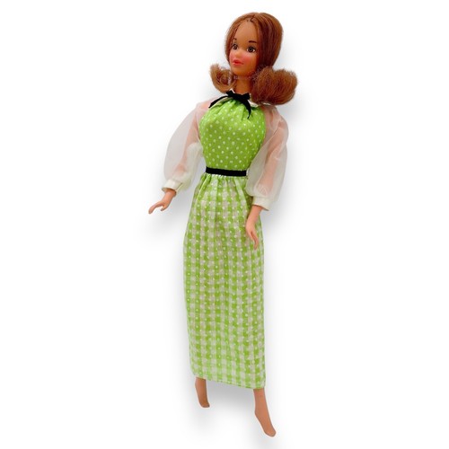Quick Curl Kelley Barbie #4221 Steffie Gesicht rote Haare Original Kleid 70er Mattel - Bild 2 von 16