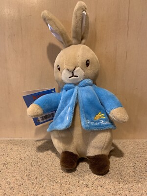 Beatrix Potter Peter Rabbit 9-Inch Beanbag Stuffed Bunny New with Tags 