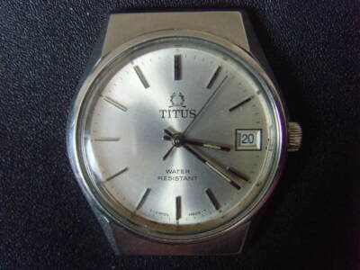A*7様 TITUS 17JEWELS 時計 TITUS 17Jewels used Manual Watch Vintage | eBay
