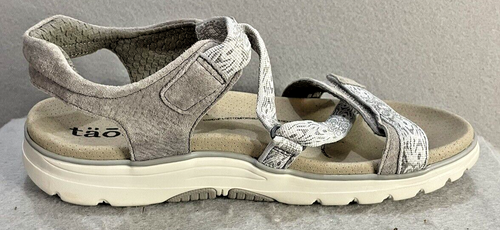Taos Zen Outdoor Sandals Womens Size 10 13526 Beige White - Picture 10 of 15