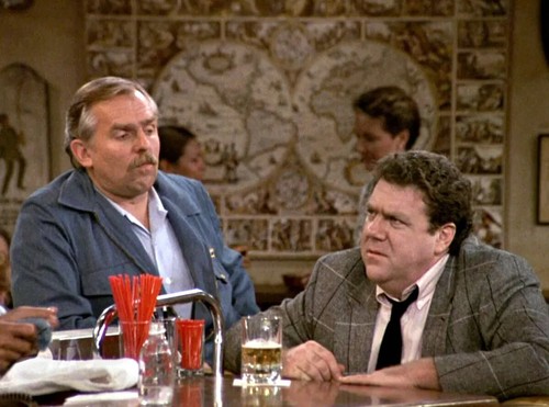 Cheers TV Show Holzschild 18 x 15,5 cm handsigniert von Norm George Wendt JSA - Bild 13 von 15