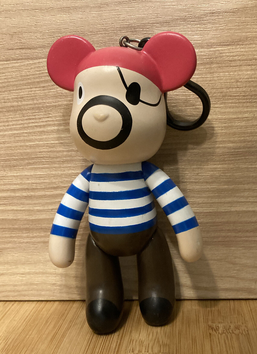 POPOBE Pirate Bear Figure Keychain 5” | eBay