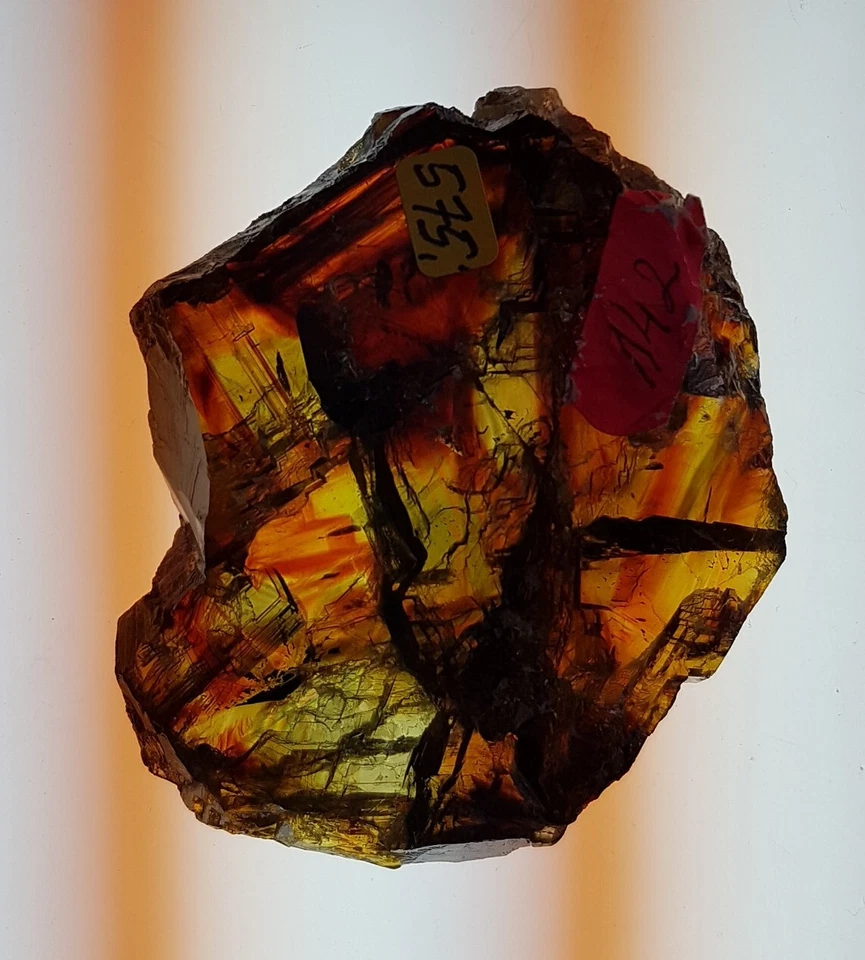 ZINKBLENDE / SPHALERIT aus Spanien Rohstein, anpoliert 141 g - Bild 2 von 4