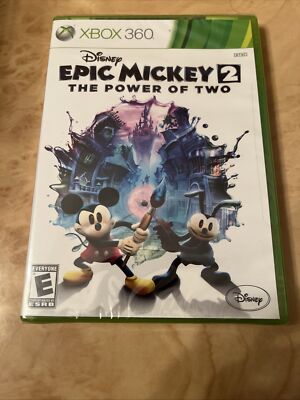 DISNEY EPIC MICKEY 2 THE POWER OF TWO NINTENDO Wii Brand New Sealed 