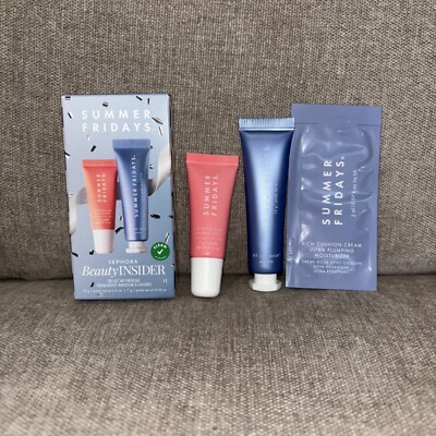 Sephora Beauty Insider SUMMER FRIDAY Jet Lag Mask, Lip Butter Balm BNIB