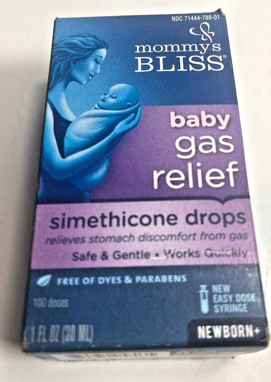 Mommy s Bliss Gas Relief Simethicone Drops Newborn 1 fl oz 30 ml Dairy