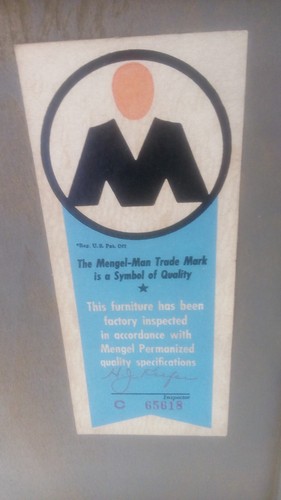 vintage antique furniture bedroom set circa 1950's - Picture 6 of 6