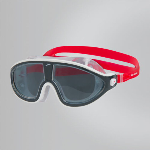 SPEEDO BIOFUSE RIFT MASK MASCHERA PER ACQUE LIBERE UNISEX RED SMOKE triathlon