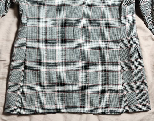 Ralph Lauren Wool Houndstooth Check Blazer Men's Regular Brown Coat Size 40 - Picture 7 of 24