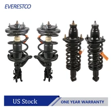 Set(4) Struts Assembly Shocks Absorber For 01-05 Honda Civic 4X Front & Rear